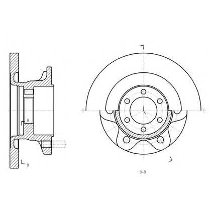 Photo Brake Disc REMSA 6130800