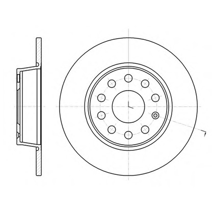 Photo Brake Disc REMSA 6134000