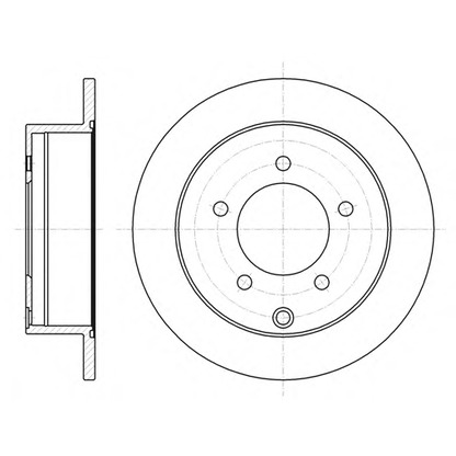 Photo Brake Disc REMSA 6137700