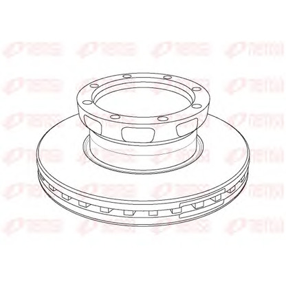 Photo Disque de frein REMSA NCA110820