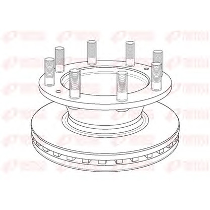 Photo Brake Disc REMSA NCA116220