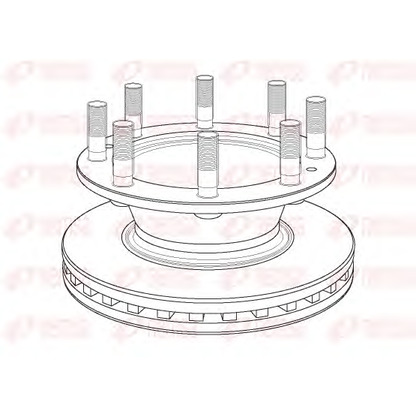 Photo Brake Disc REMSA NCA116320