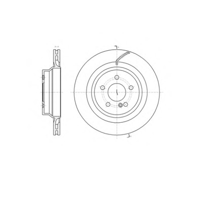 Photo Brake Disc REMSA 6140410