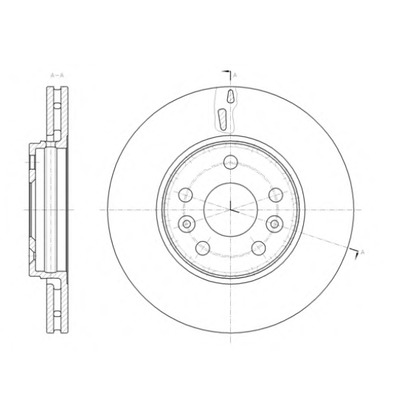 Photo Brake Disc REMSA 6141110