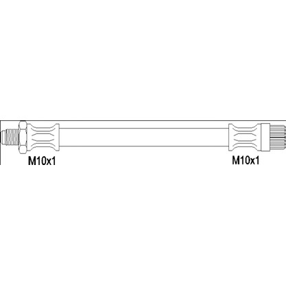 Zdjęcie Przewód hamulcowy elastyczny REMSA 190028