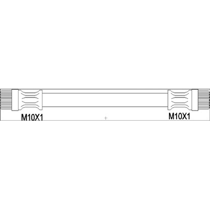 Zdjęcie Przewód hamulcowy elastyczny REMSA 190072