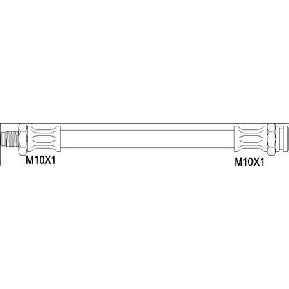Zdjęcie Przewód hamulcowy elastyczny REMSA 190098