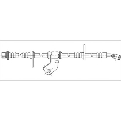 Zdjęcie Przewód hamulcowy elastyczny REMSA 190372