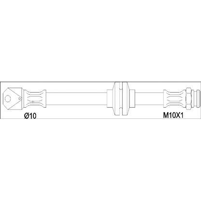 Photo Brake Hose REMSA 190385