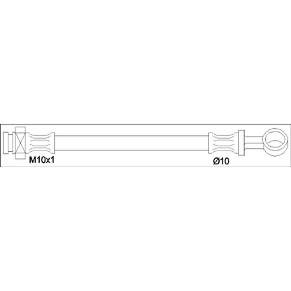 Photo Brake Hose REMSA 190387