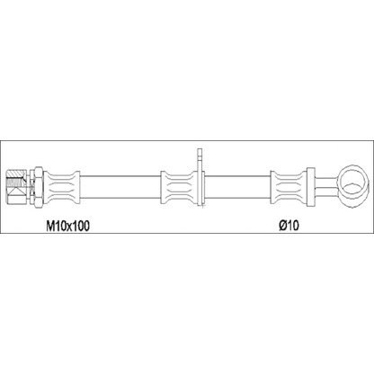 Photo Brake Hose REMSA 190421