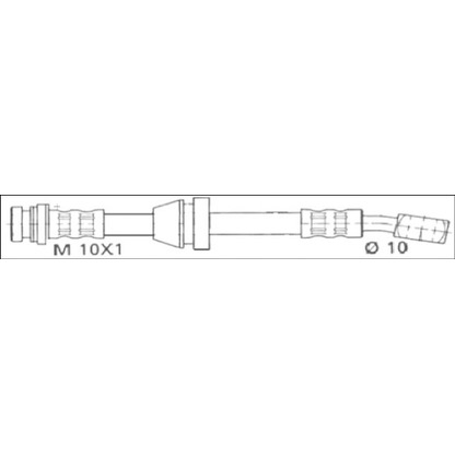 Photo Brake Hose REMSA 190434