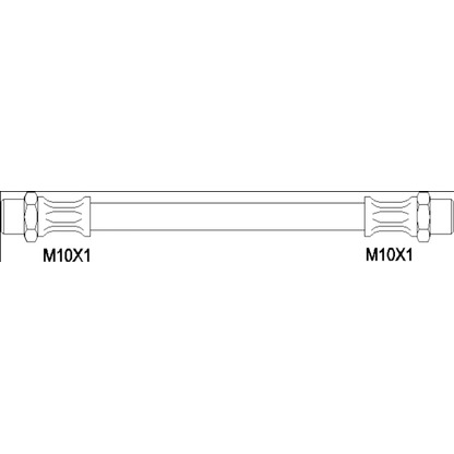 Photo Brake Hose REMSA 192103