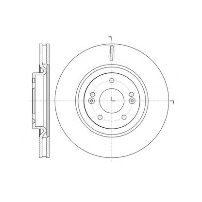 Photo Brake Disc REMSA 6143610