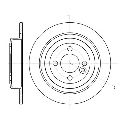 Photo Brake Disc REMSA 6144300