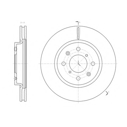 Photo Brake Disc REMSA 6148110