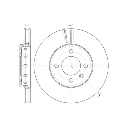 Photo Brake Disc REMSA 6148410