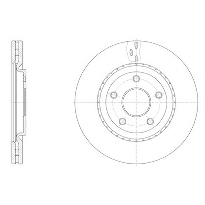 Photo Brake Disc REMSA 6151510