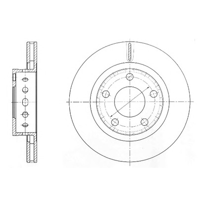 Photo Brake Disc REMSA 6136310