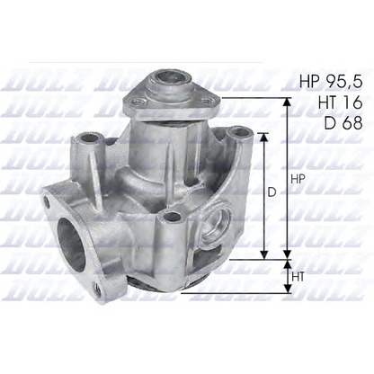 Фото Водяной насос DOLZ L135