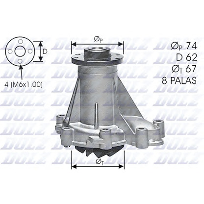 Photo Water Pump DOLZ M376