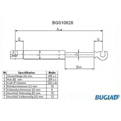 Foto  BUGIAD BGS10628