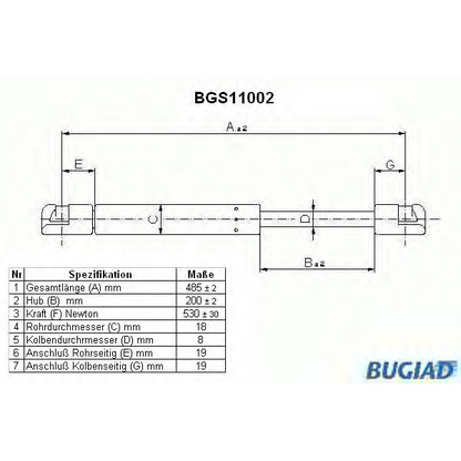 Foto  BUGIAD BGS11002