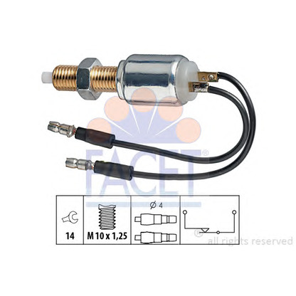 Photo Interrupteur des feux de freins FACET 71028