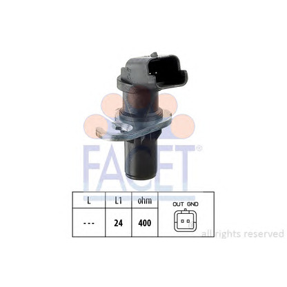 Photo Sensor, crankshaft pulse FACET 90305