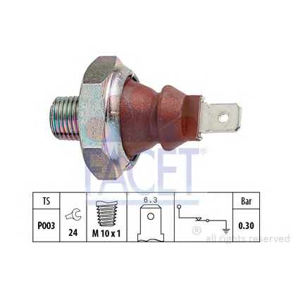 Photo Oil Pressure Switch FACET 70007