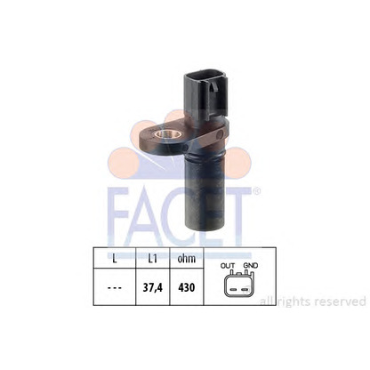 Photo Sensor, crankshaft pulse FACET 90280