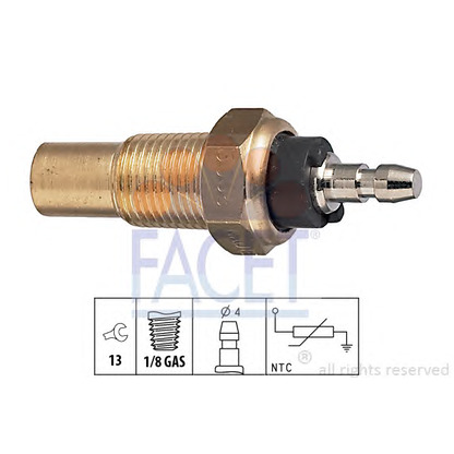 Foto Sensor, Kühlmitteltemperatur FACET 73056