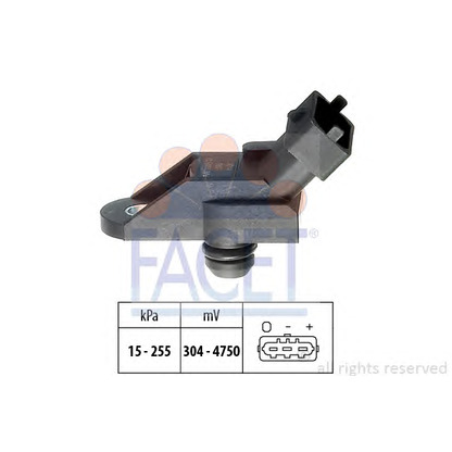 Photo Sensor, intake manifold pressure FACET 103014