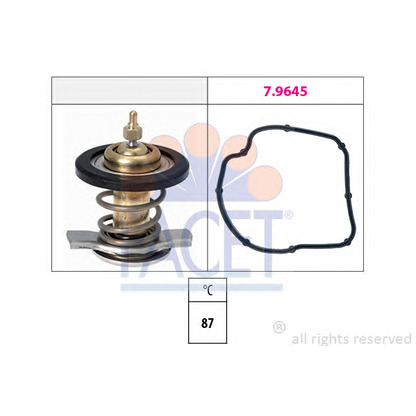 Photo Thermostat, coolant FACET 78784