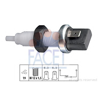 Photo Brake Light Switch FACET 71000