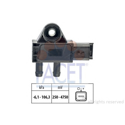 Foto Sensor, Abgasdruck FACET 103271