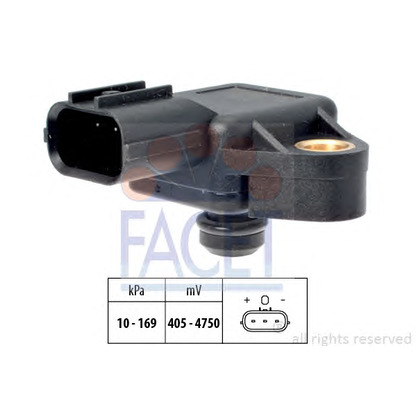 Photo Sensor, intake manifold pressure FACET 103026