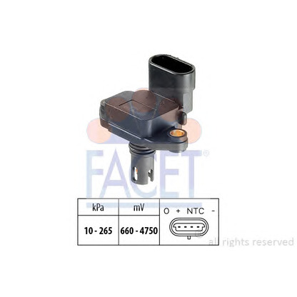 Photo Sensor, intake manifold pressure FACET 103089