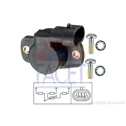 Photo Sensor, throttle position FACET 105001