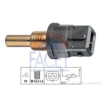 Photo Sensor, coolant temperature FACET 73200