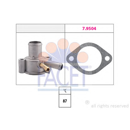 Zdjęcie Termostat, żrodek chłodzący FACET 78110