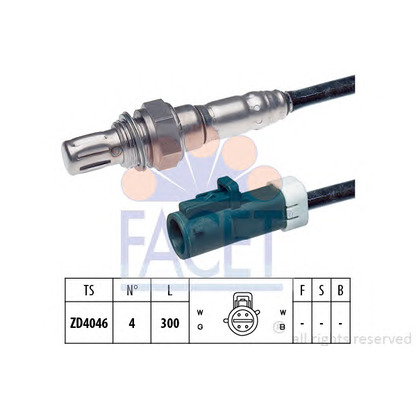 Zdjęcie Sonda lambda FACET 107319