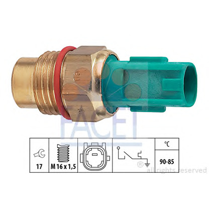 Foto Temperaturschalter, Kühlerlüfter FACET 75266
