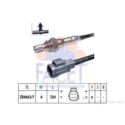 Photo Lambda Sensor FACET 107763