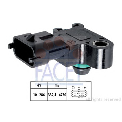 Photo Sensor, intake manifold pressure FACET 103234
