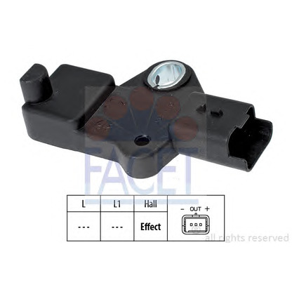 Photo Sensor, crankshaft pulse FACET 90524