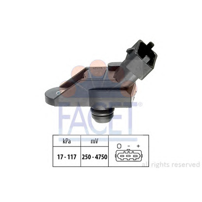 Photo Sensor, intake manifold pressure FACET 103053