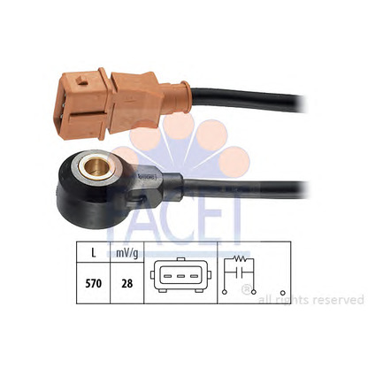 Photo Knock Sensor FACET 93053