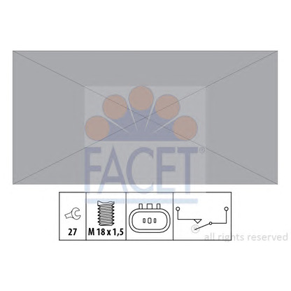 Photo Switch, reverse light FACET 76319