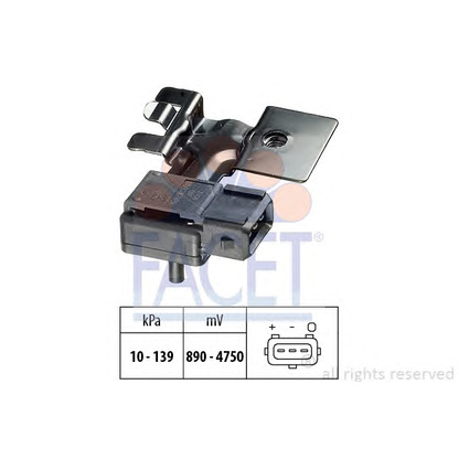 Photo Sensor, intake manifold pressure FACET 103108